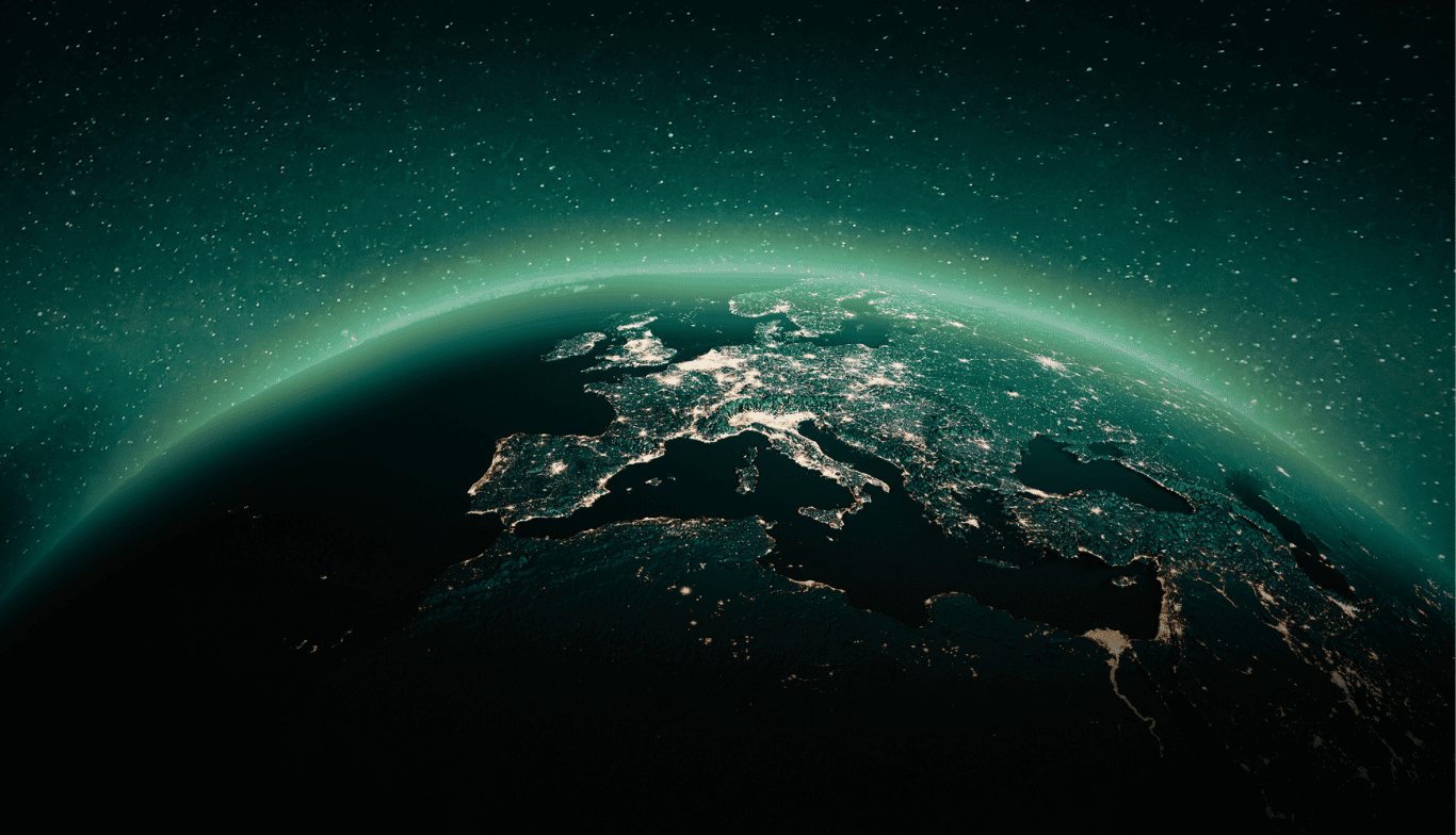 Investeren in Europese scale-ups – toegang tot groeikansen Afbeelding van Europa die groei en innovatie symboliseert, passend bij investeren in Europese scale-ups, marktgroei en technologiegedreven bedrijven.